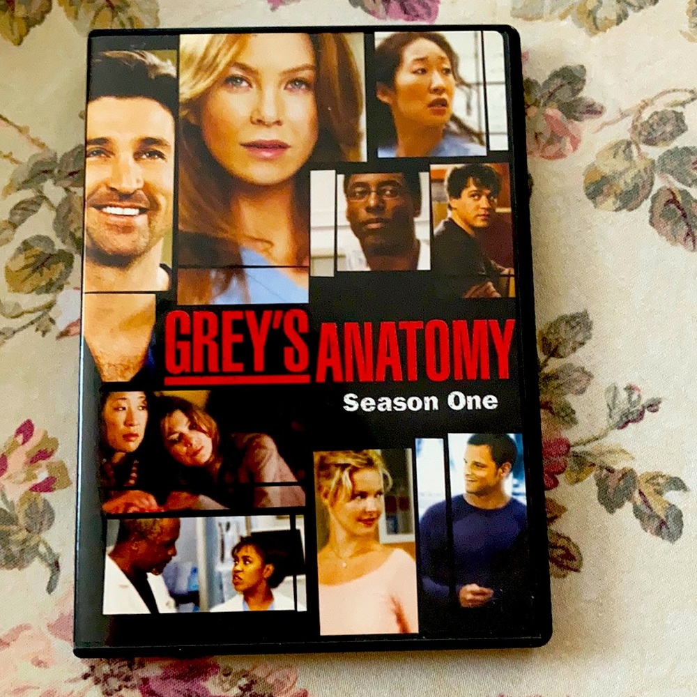 Grey’s Anatomy Season One DVD.